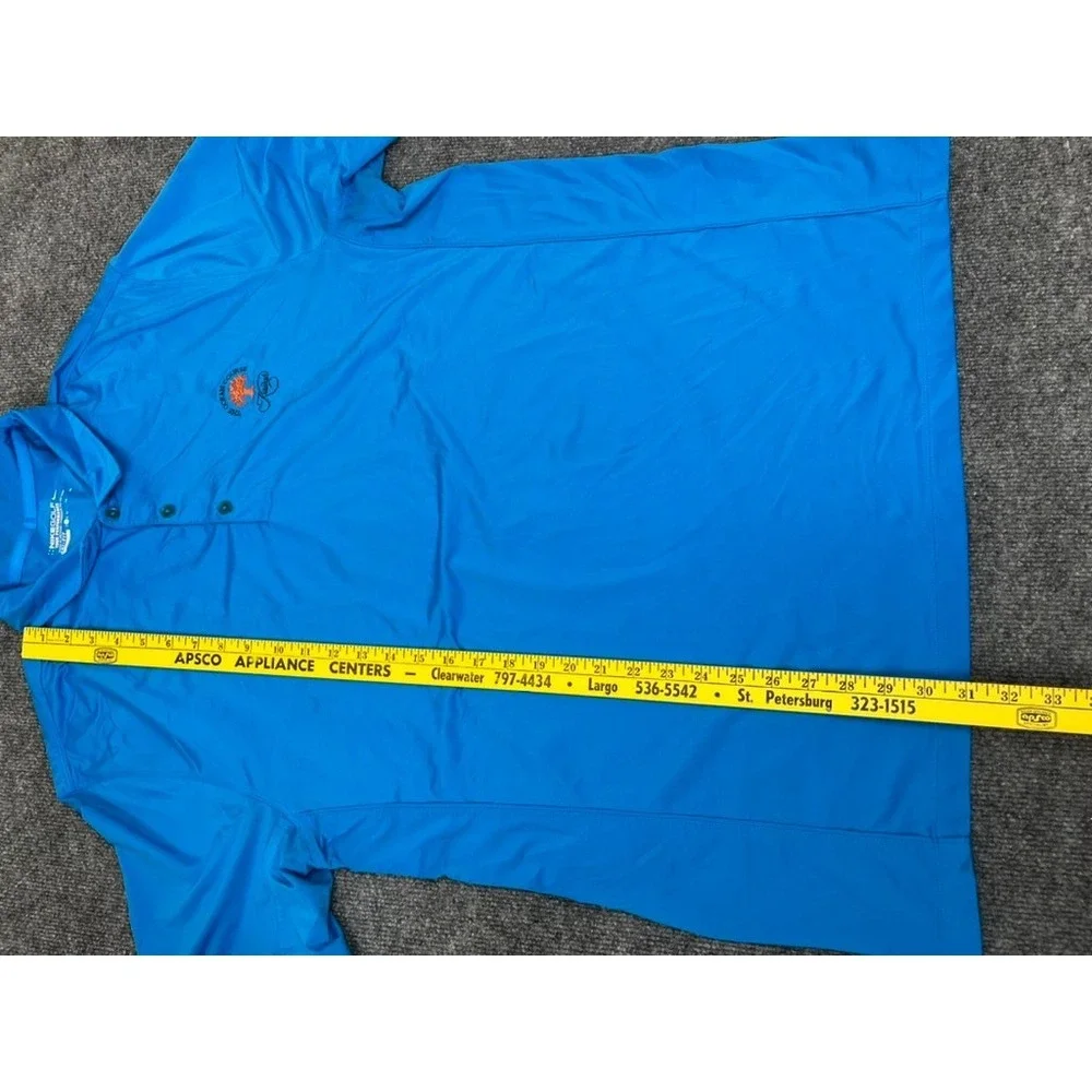Polo Nike Golf Tour Performance Drifit Blue Polyester/Spandex Size XL‎ Kiawah